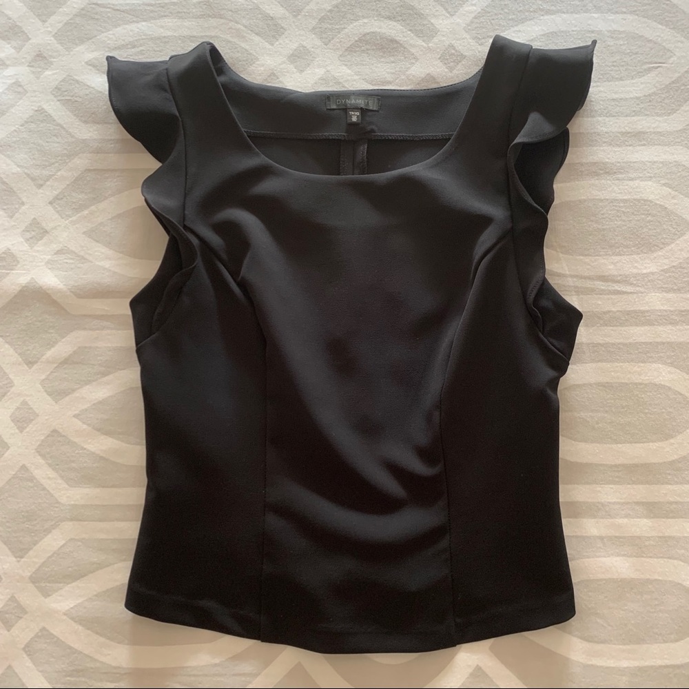 Dynamite Ruffled Blouse